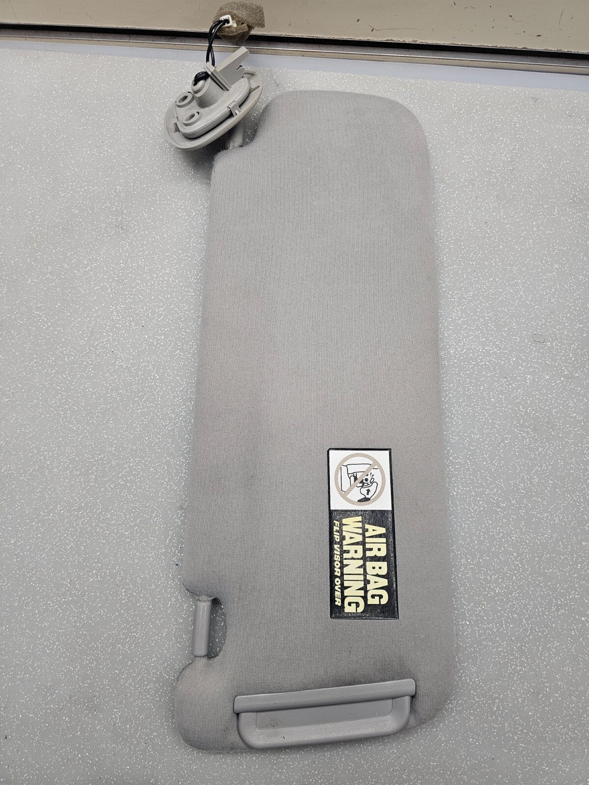 🔥2006-2010 Hyundai Sonata Sun Visor Driver Left Side Cloth Gray