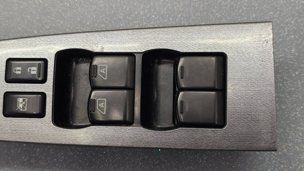 🔥07-12 ALTIMA LEFT DRIVER MASTER POWER WINDOW CONTROL SWITCH ASSEMBLY SILVER