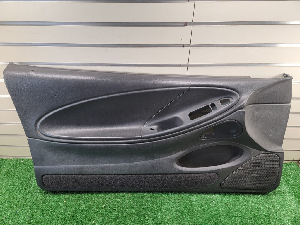 🔥94-04 Ford MUSTANG Interior DOOR Panel Front DRIVER w/Auto Black D19