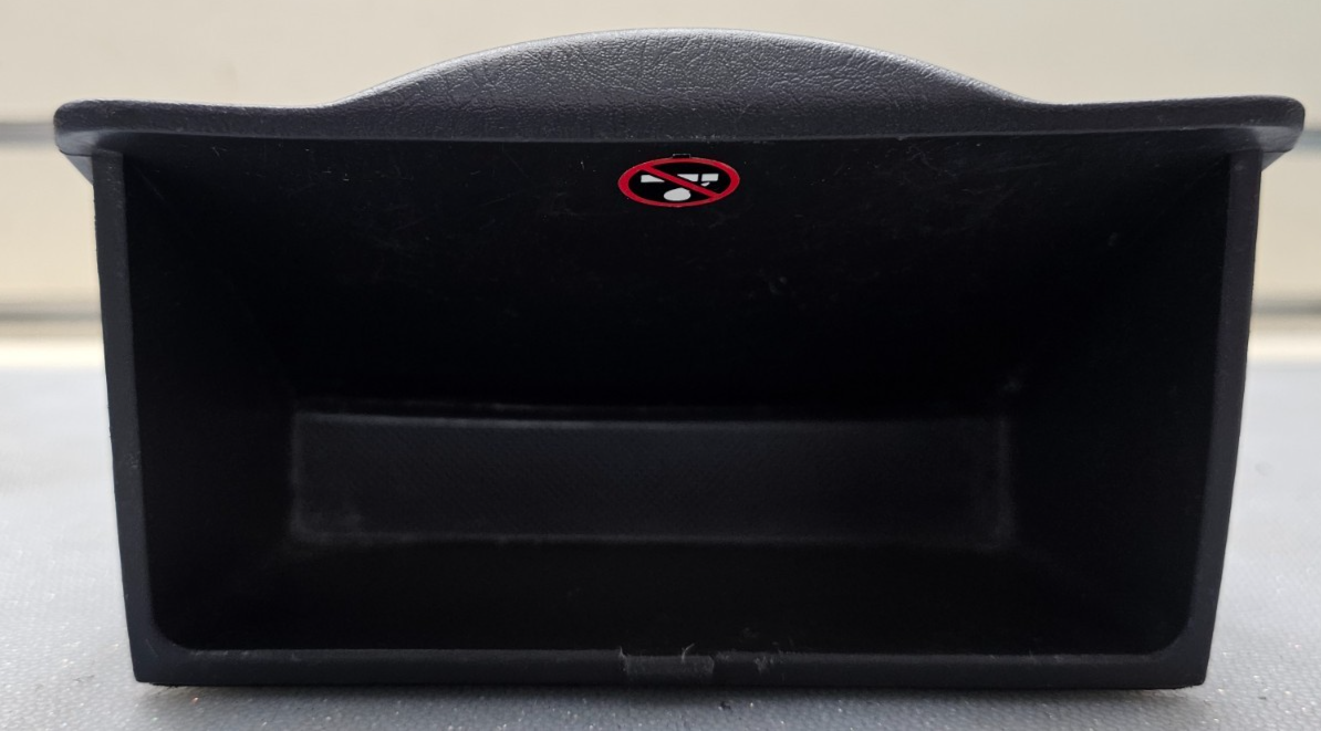 🔥03-08 Toyota Corolla Matrix Dash Storage Compartment Coin Tray Black OEM/TC