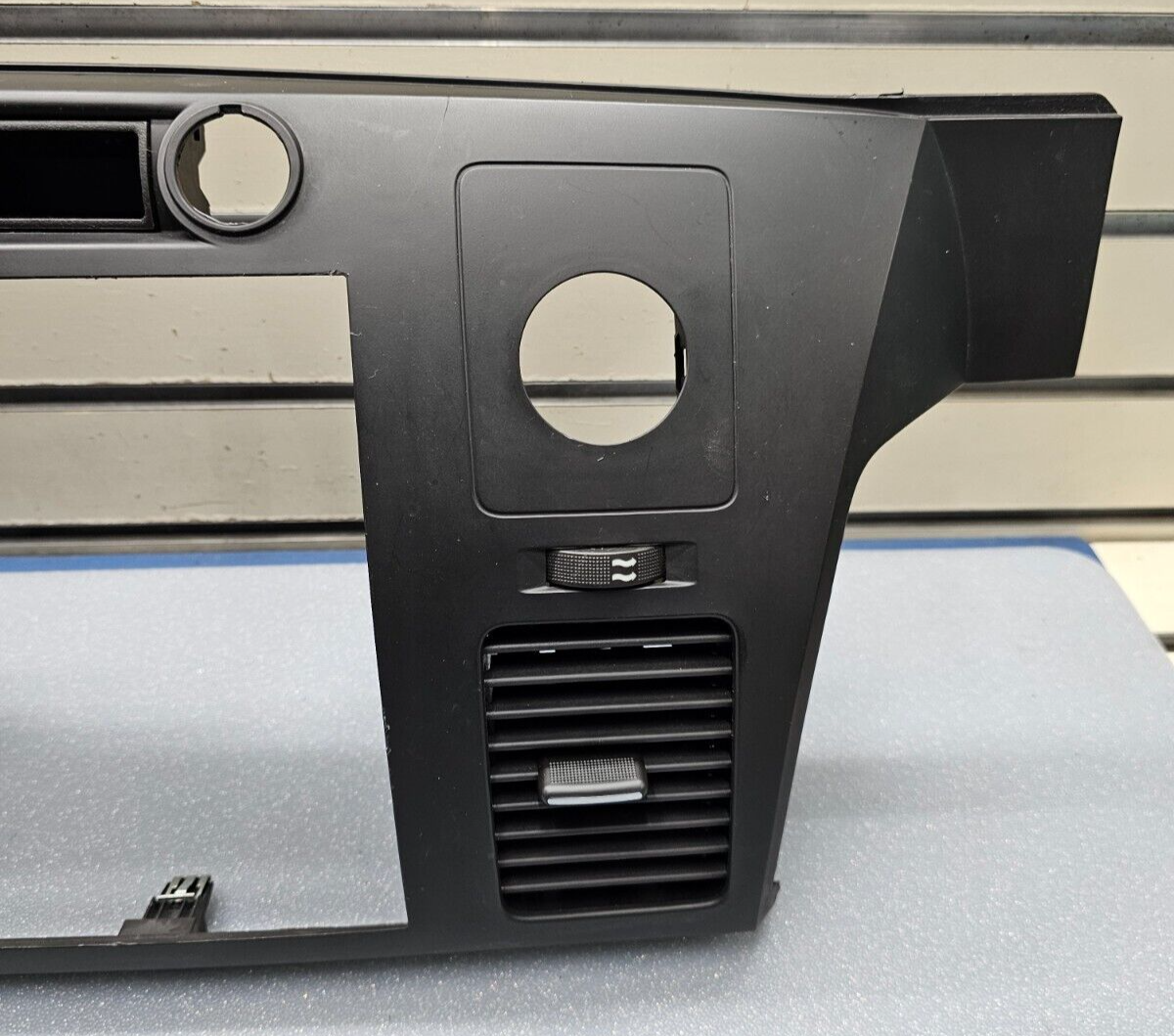 🔥07-14 Silverado SIERRA Center Dash Radio Bezel AC Climate Trim Panel BLACK B6