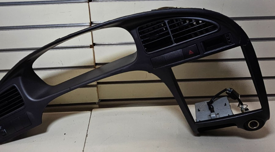 🔥00-06 HYUNDAI ELANTRA DASH RADIO INSTRUMENT CLUSTER SPEEDOMETER BEZEL BLACK