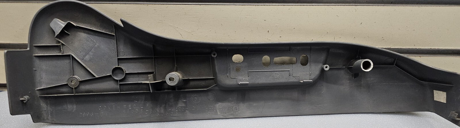 🔥2003-2008 HONDA PILOT GRAY DRIVER RECLINE POWER SEAT COVER TRIM PANEL OEM
