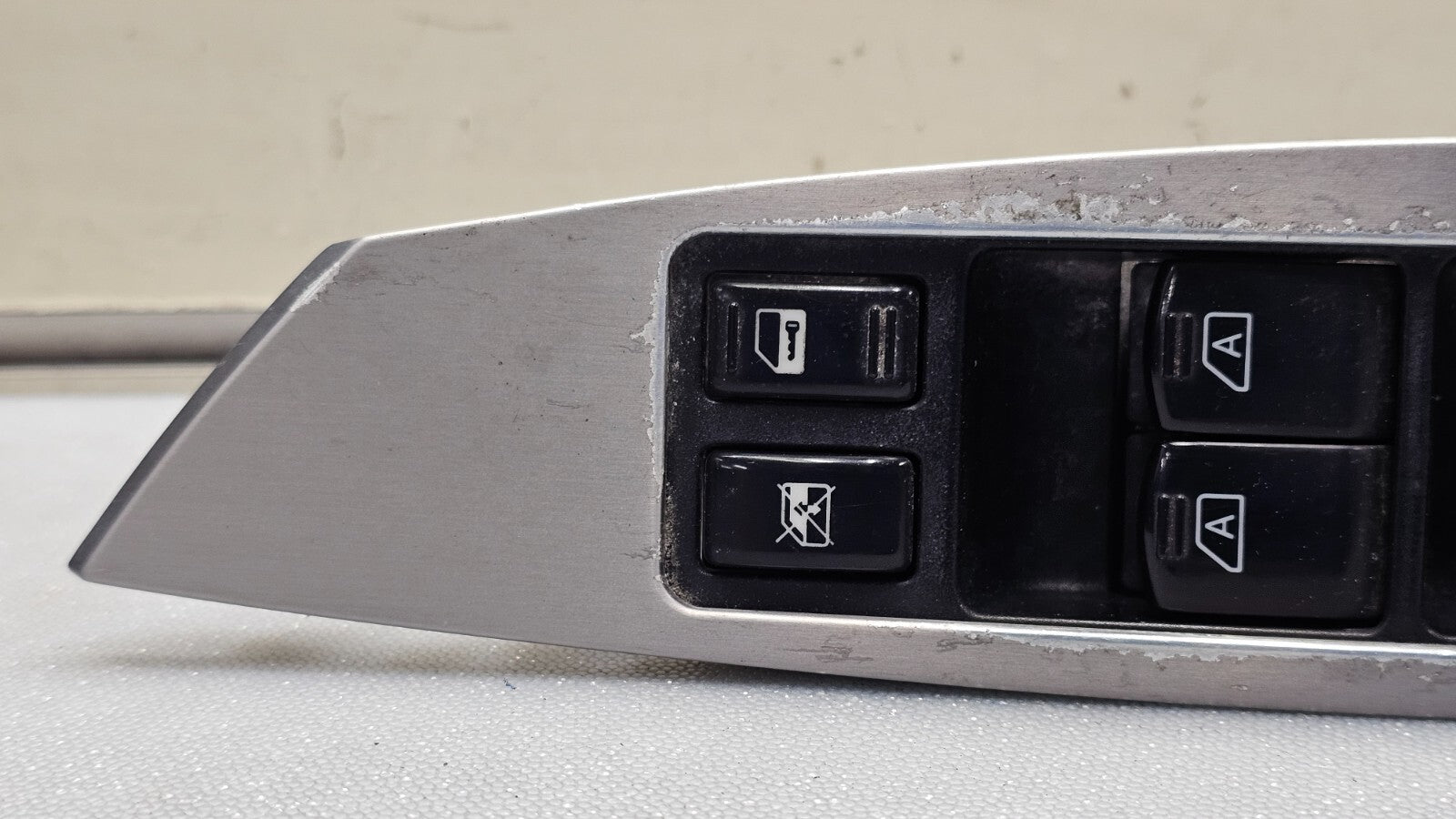 🔥03-07 NISSAN MURANO LEFT DRIVER MASTER LOCK WINDOW DOOR MIRROR SWITCH SILVER