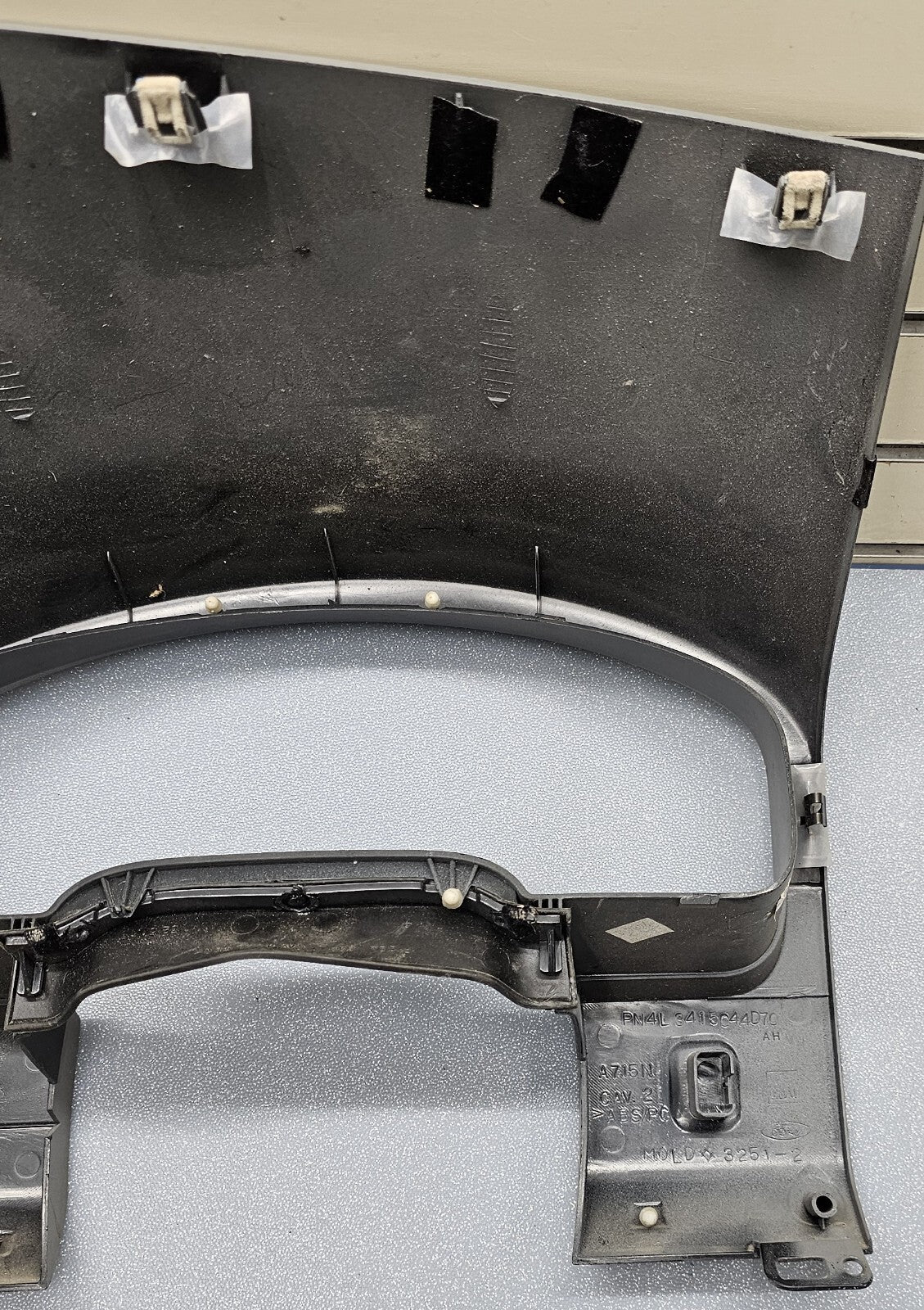 🔥04-08 Ford F-150 Dash Instrument CLUSTER Bezel Speedometer Gauge Trim GRAY C14