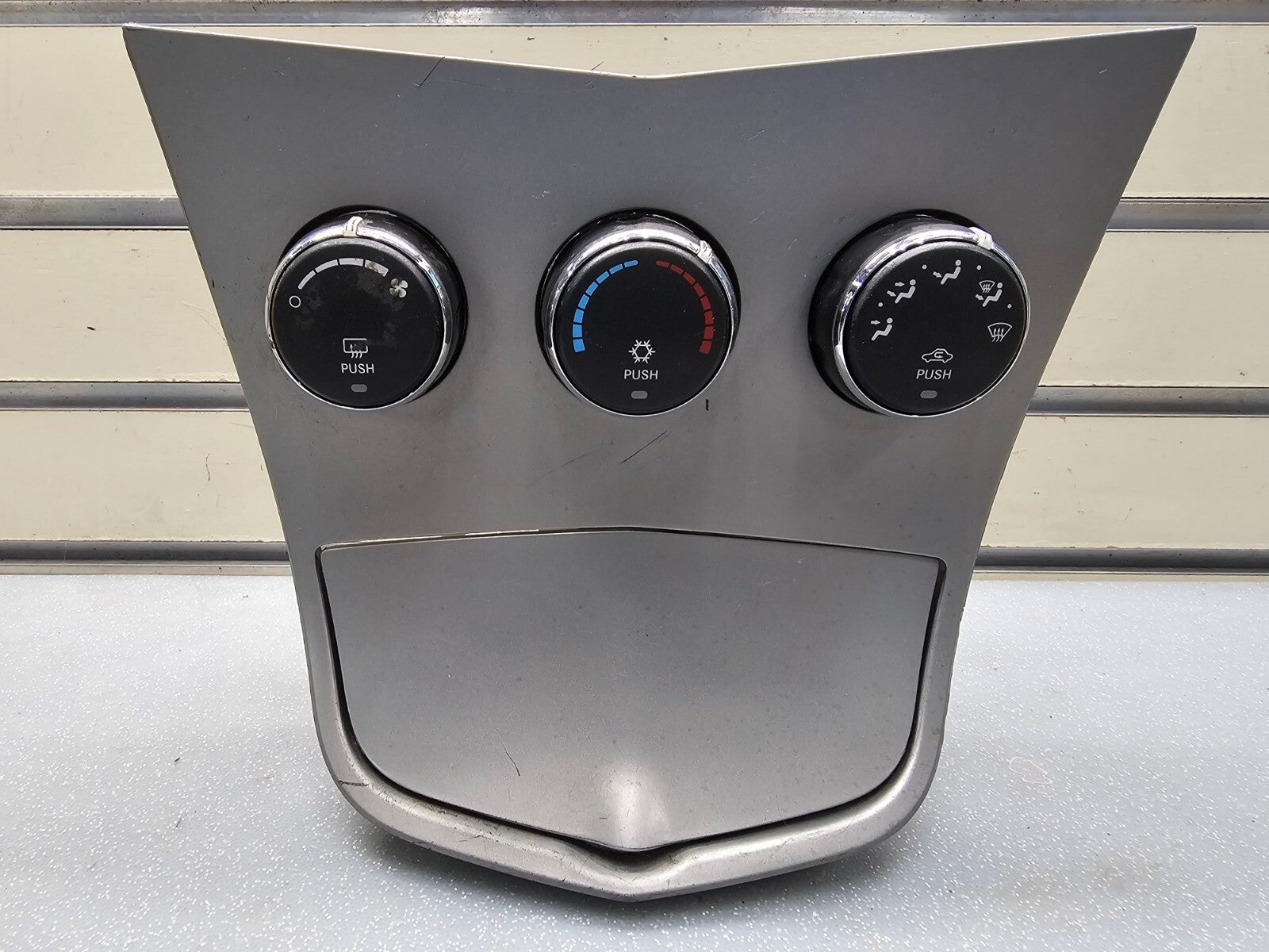 🔥07-10 Sebring Dash Heater Temperature Climate Control Conditioner Bezel Silver