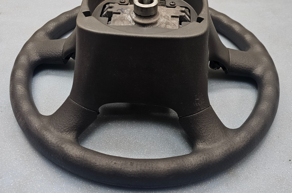 🔥02-05 Ford Explorer Steering Wheel Leather CRUISE CONTROL Assembly Black OEM