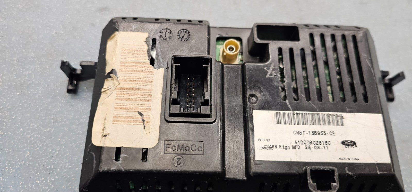 🔥12-14 Ford Focus Dash Radio Information Display Screen Black OEM