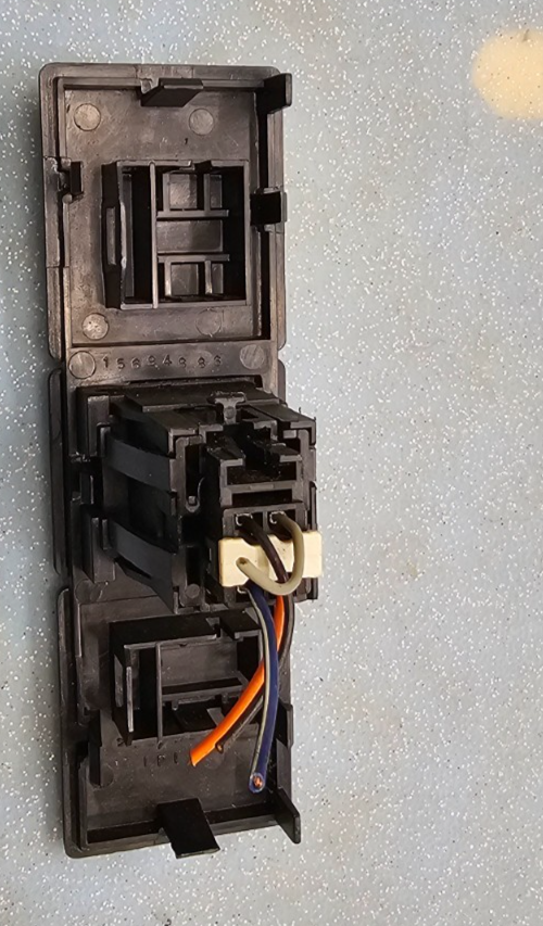 🔥95-00 Chevy GMC C/K Yukon Suburban Cargo Lamp Switch Bezel Assembly Black