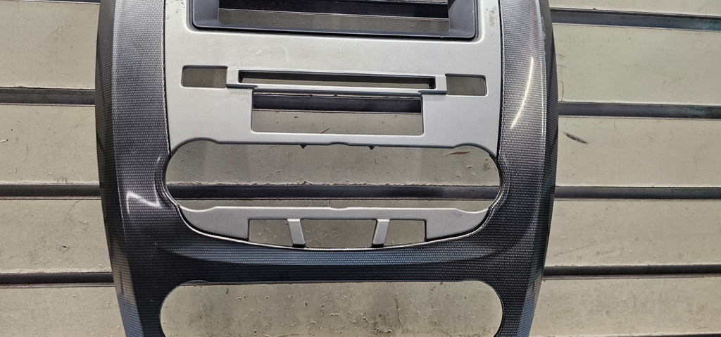 🔥 10-12 Fusion Milan Dash Climate Control AM FM Radio Bezel Panel Trim Silver 