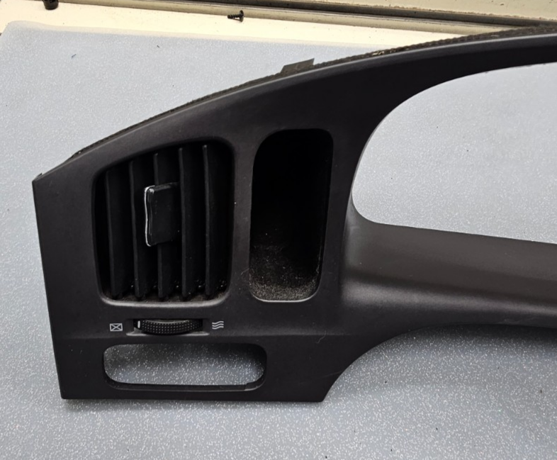 🔥00-06 HYUNDAI ELANTRA DASH RADIO INSTRUMENT CLUSTER SPEEDOMETER BEZEL BLACK