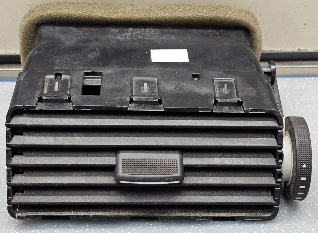 🔥07-13 Suburban YUKON Dash LEFT DRIVER Air Vent Heater Conditioning Black VT16