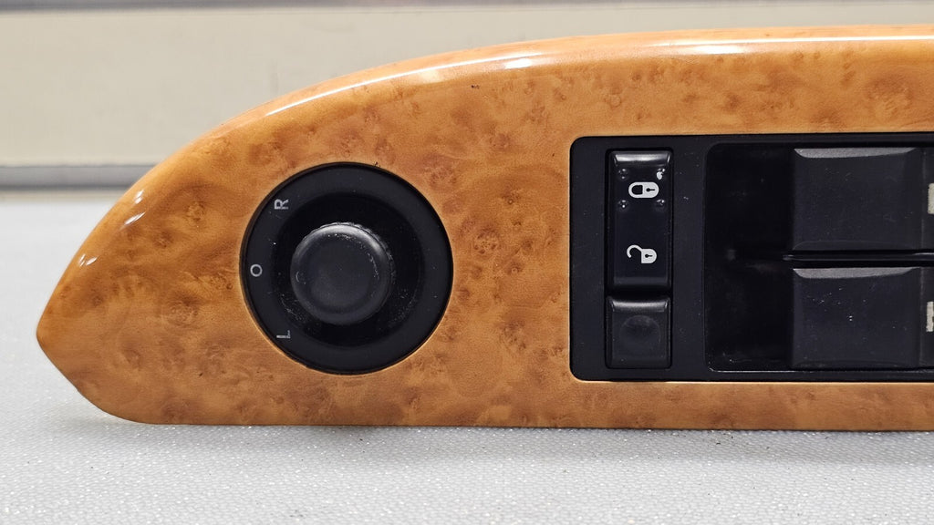 🔥07-14 Charger Dakota Chrysler 200 Left Driver Master Window Switch Lock Wood