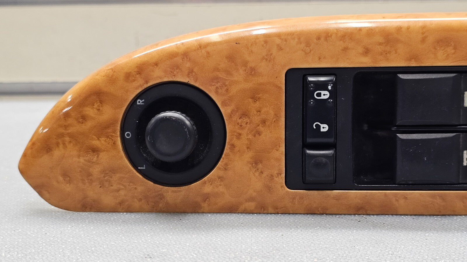 🔥07-14 Charger Dakota Chrysler 200 Left Driver Master Window Switch Lock Wood