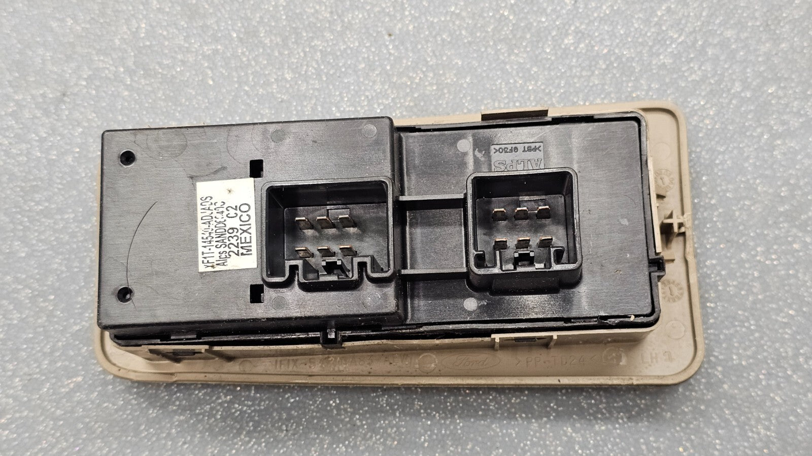 🔥00-07 Ford Taurus Left Driver Door Master Power Window Switch Assembly Tan