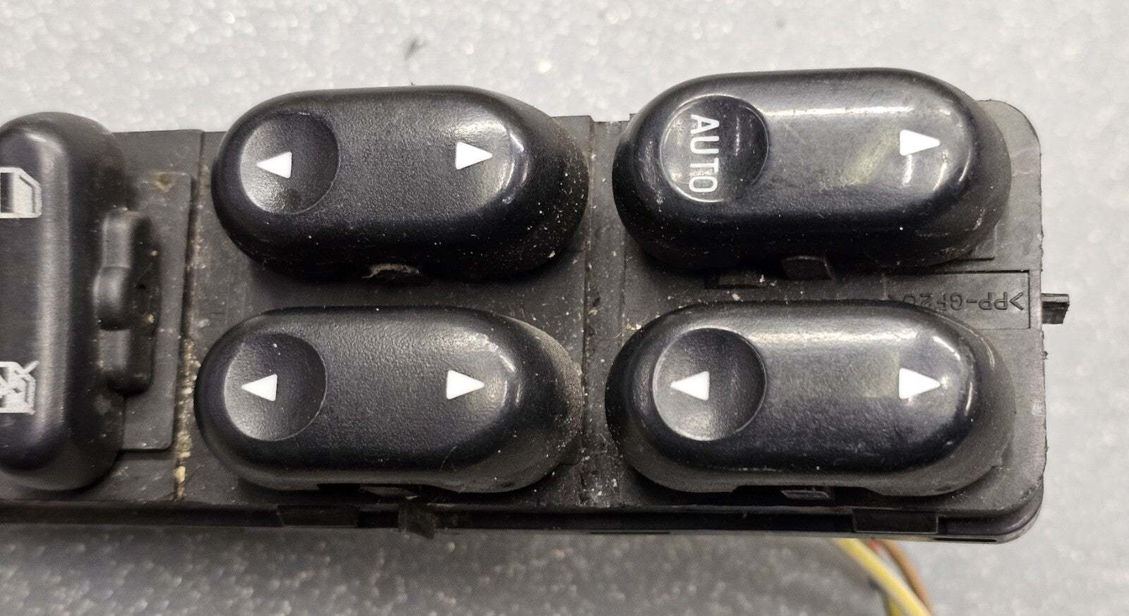 🔥01-07 Escape Mariner Tribute Front Left Driver Master Door Window Switch Black