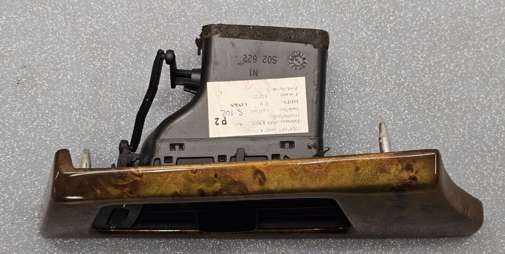 🔥04-10 BMW 535I 525I 530I 550I Left Driver Dash Air Vent Conditioning WOOD OEM