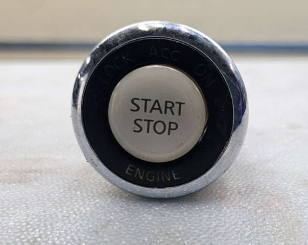🔥06-08 Infiniti M35 3.5L ENGINE START STOP PUSH BUTTON SWITCH IGNITION STARTER