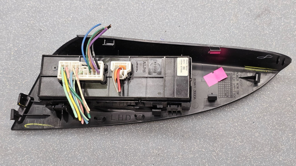 🔥13-19 NISSAN SENTRA LEFT DRIVER MASTER POWER DOOR WINDOW SWITCH LOCK BLACK