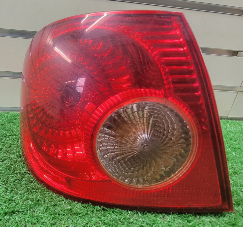 🔥03-08 Toyota Corolla Tail Light Lamp Assembly Rear Left Driver Side Chrome OEM