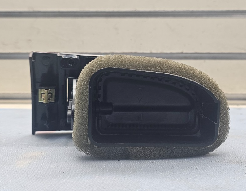 🔥07-14 Tahoe Yukon Suburban Left Driver Dash AC A/C Air Vent Heater Silver/Wood