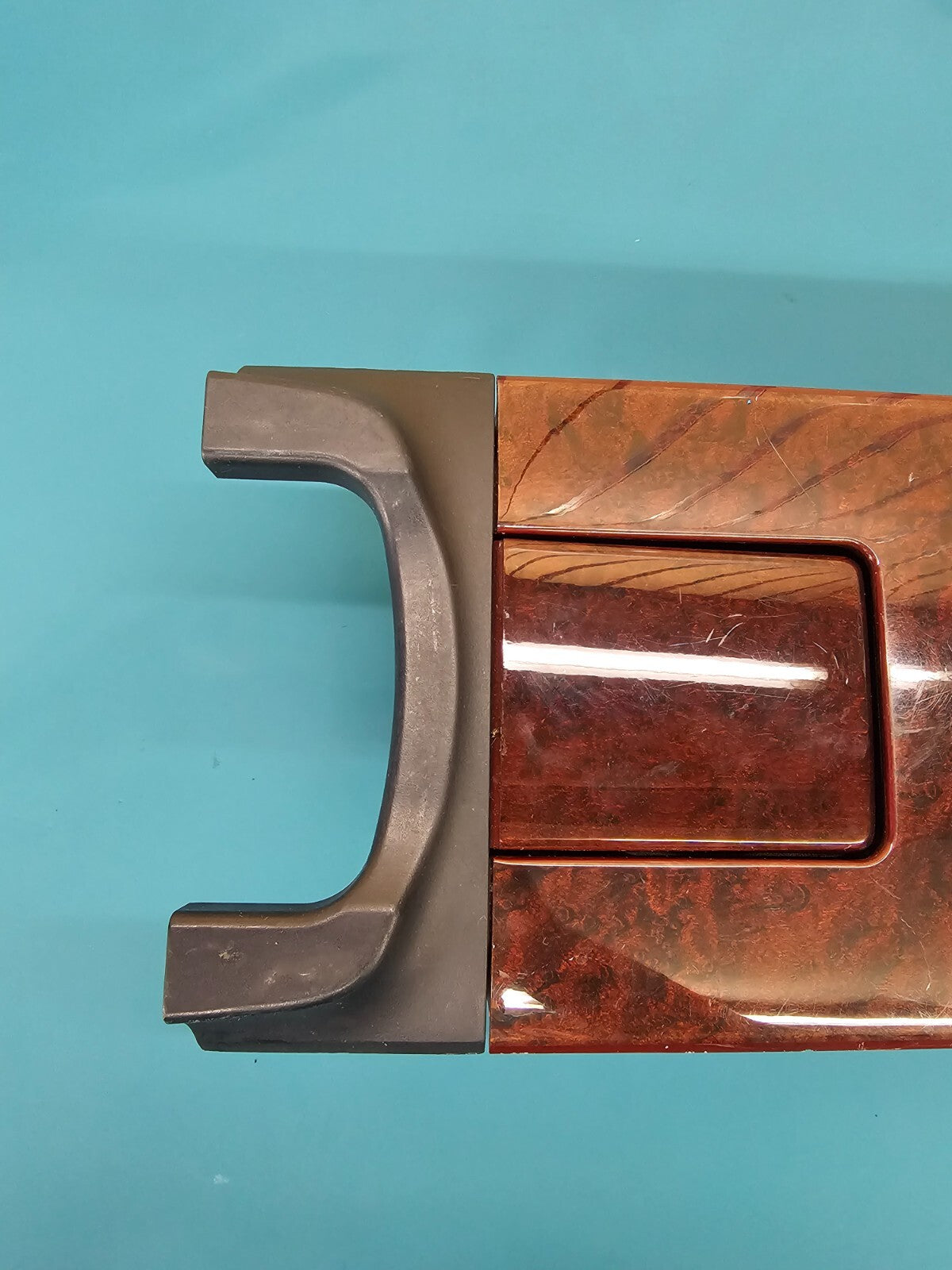 🔥06-13 LEXUS IS250 IS350 CENTER CONSOLE GEAR SHIFTER BEZEL TRIM CUP HOLDER WOOD