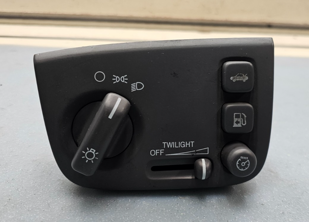 🔥00-05 Cadillac Deville Headlight Dimmer Switch Trunk Gas Door Assembly Gray