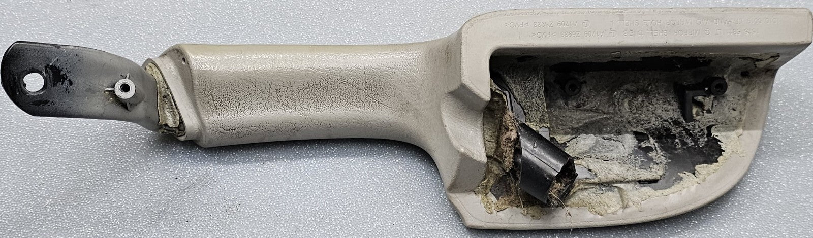 🔥02-09 TRAILBLAZER Door Panel ARMREST Pull Handle Front LEFT Driver Lt GRAY H4