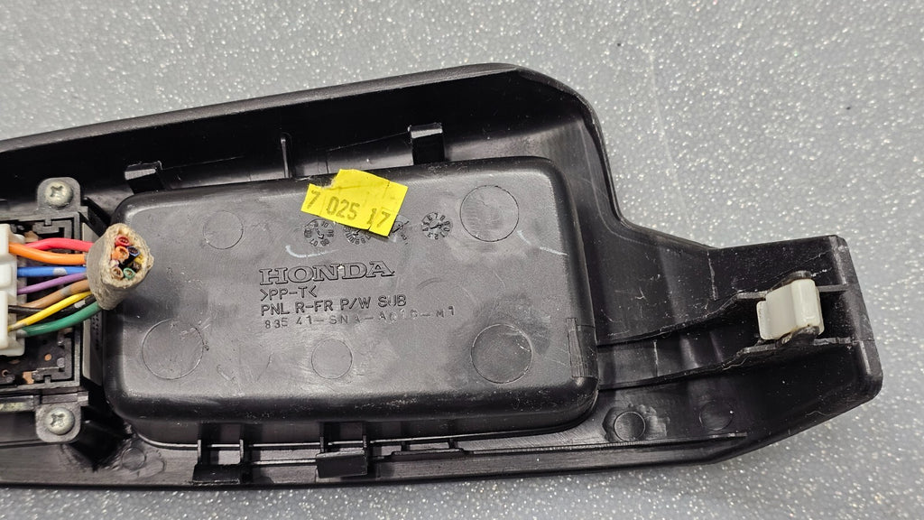 🔥06-11 Honda Civic Right Passenger Master Power Window Control Switch Black