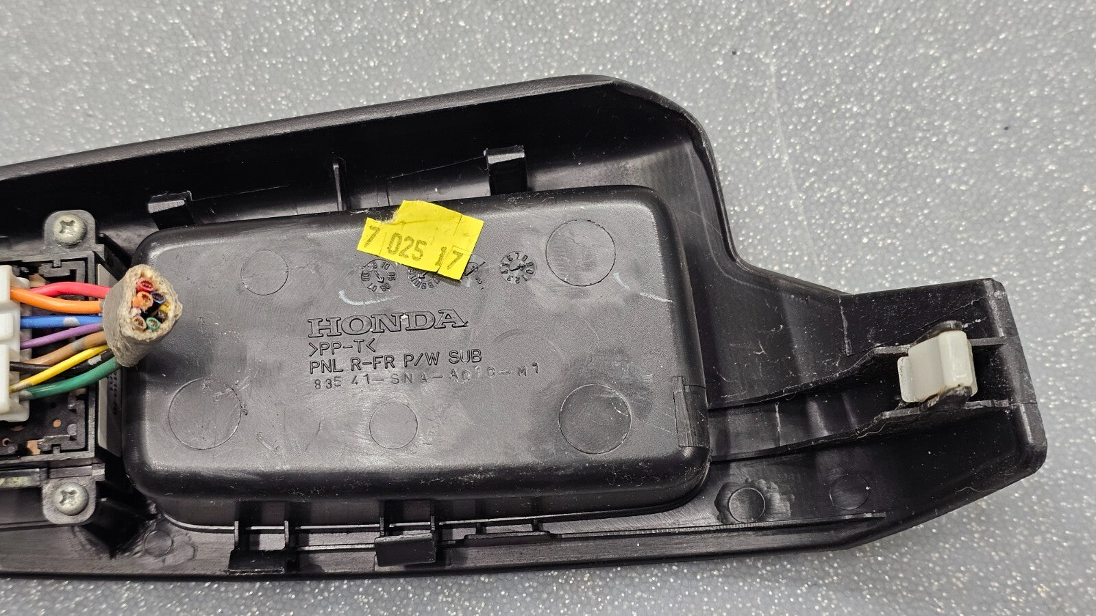 🔥06-11 Honda Civic Right Passenger Master Power Window Control Switch Black