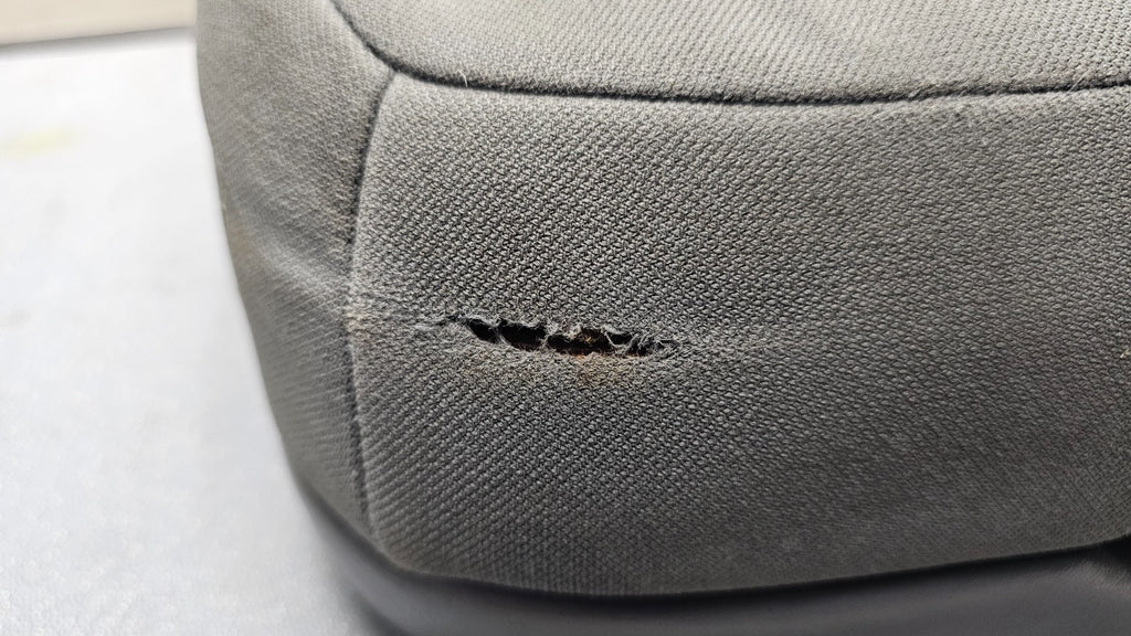 🔥02-08 Dodge RAM Center Console Jump Seat ARMREST Cover Lid Leather Gray JS7