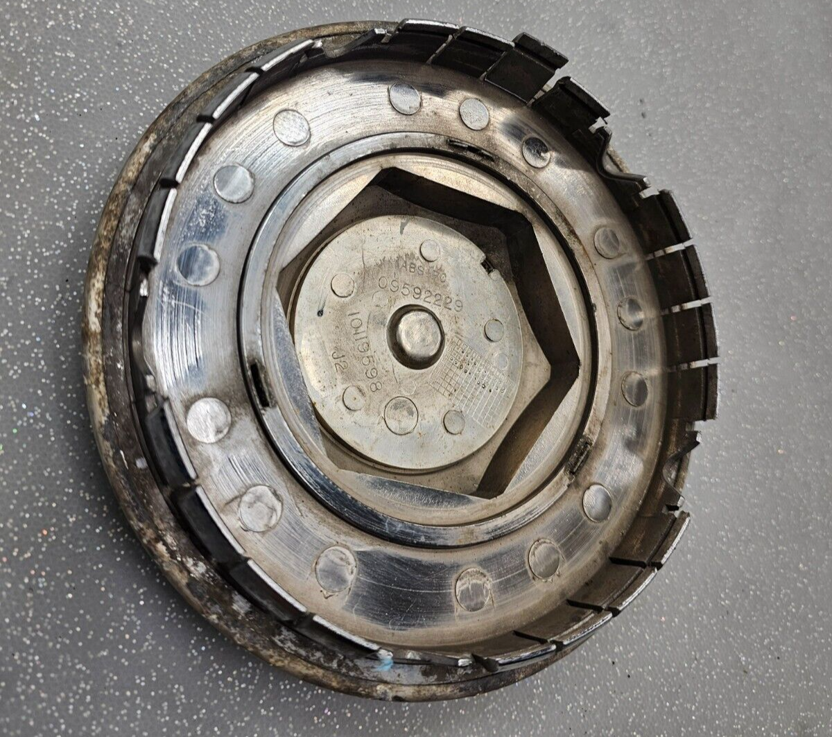 91-96 Chevy Camaro RS Front Rear Left/Right Wheel Center Cap Hubcap Silver Lower