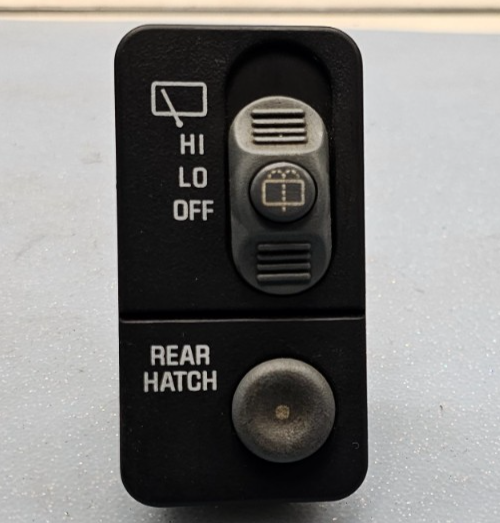 🔥98-04 BLAZER S10 JIMMY Rear Wiper Control Back Switch Hatch Assembly OEM