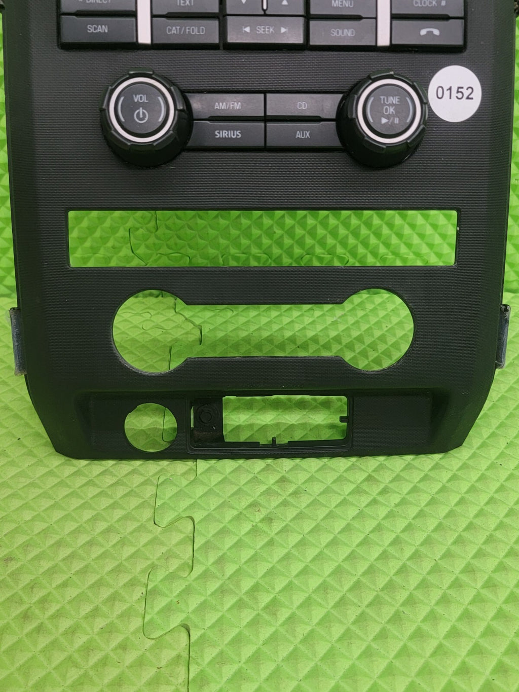 🔥2009-2012 Ford F-150 Raptor Center Dash Radio Bezel Panel Black B40