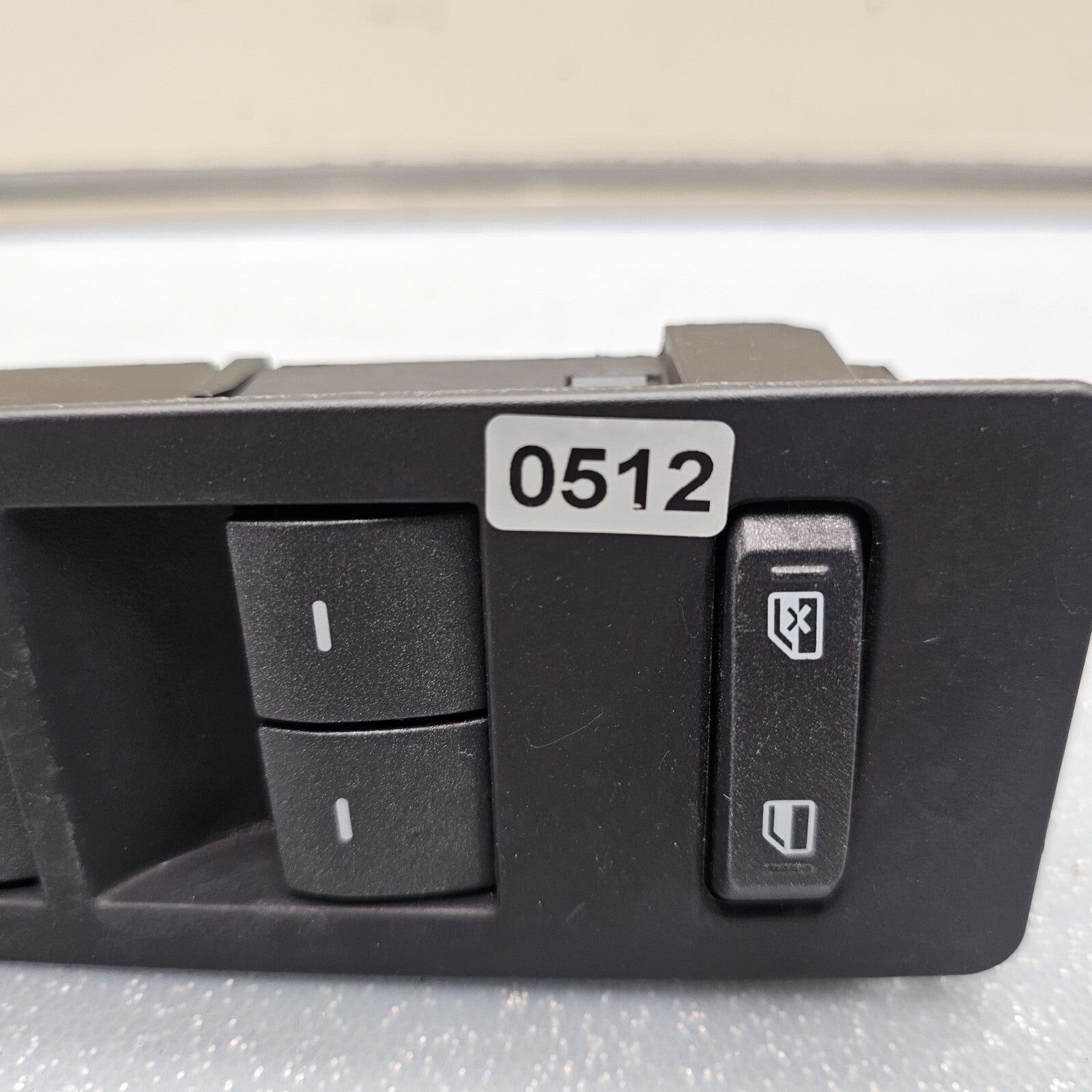 06-10 Navigator MKZ Driver Master Power Window Switch Regulator Assembly Black