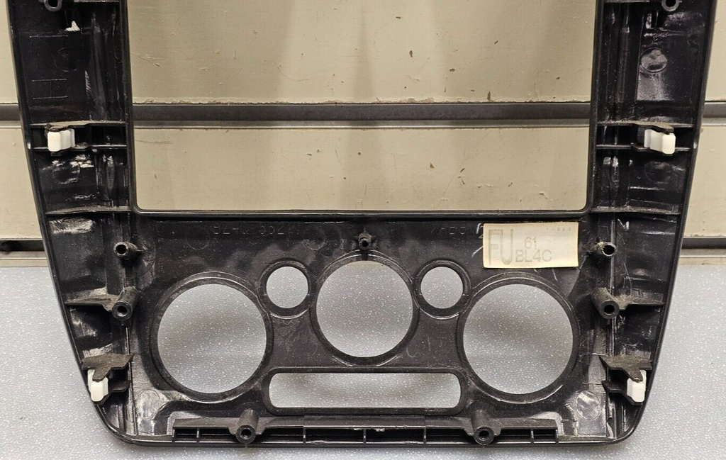 🔥01-03 Protege Dash AM FM Radio Stereo Display Climate Bezel Trim Panel Black