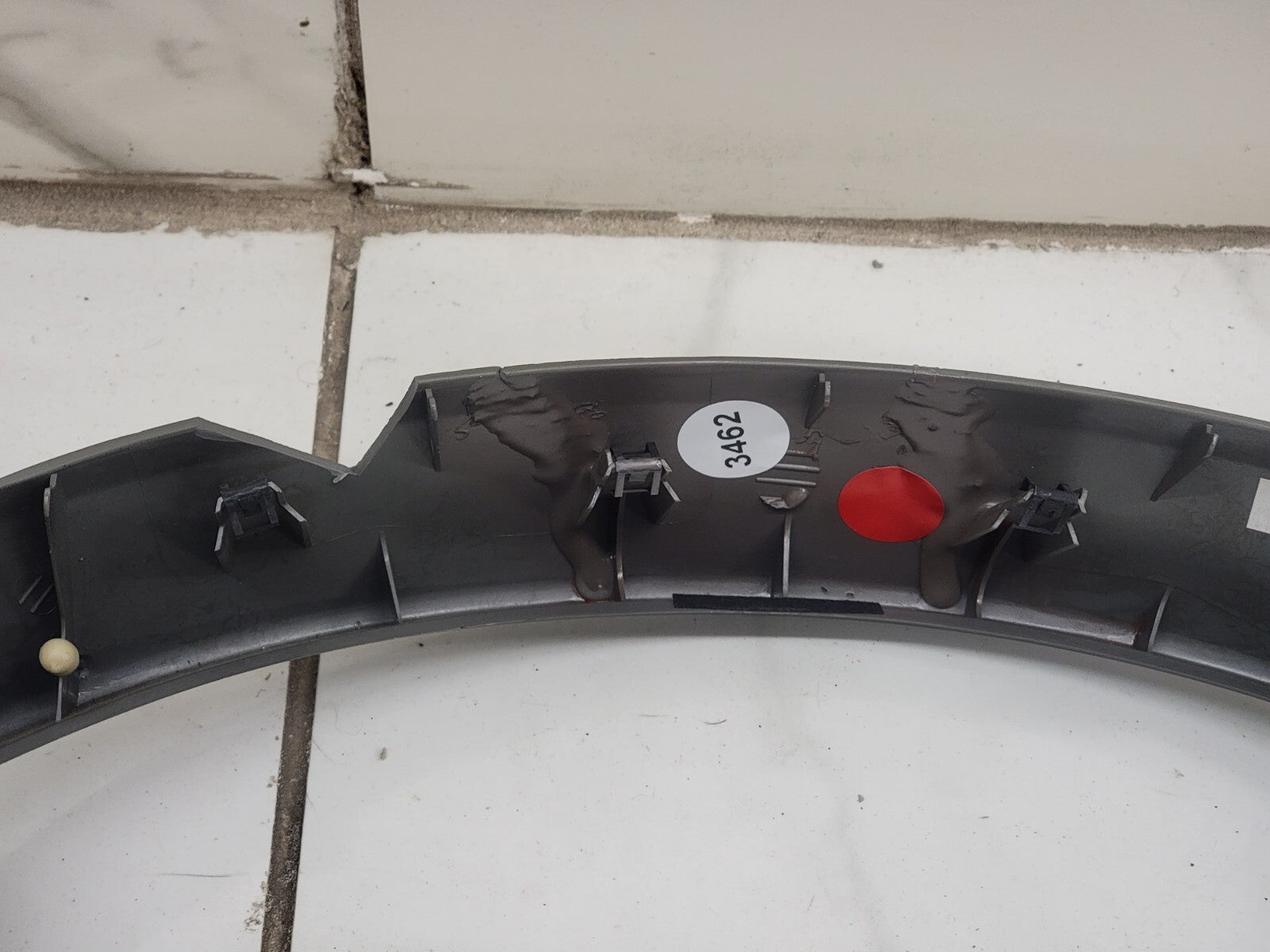 04-07 NISSAN TITAN ARMADA SPEEDOMETER CLUSTER GAUGE DASH BEZEL TRIM OEM GRAY C33