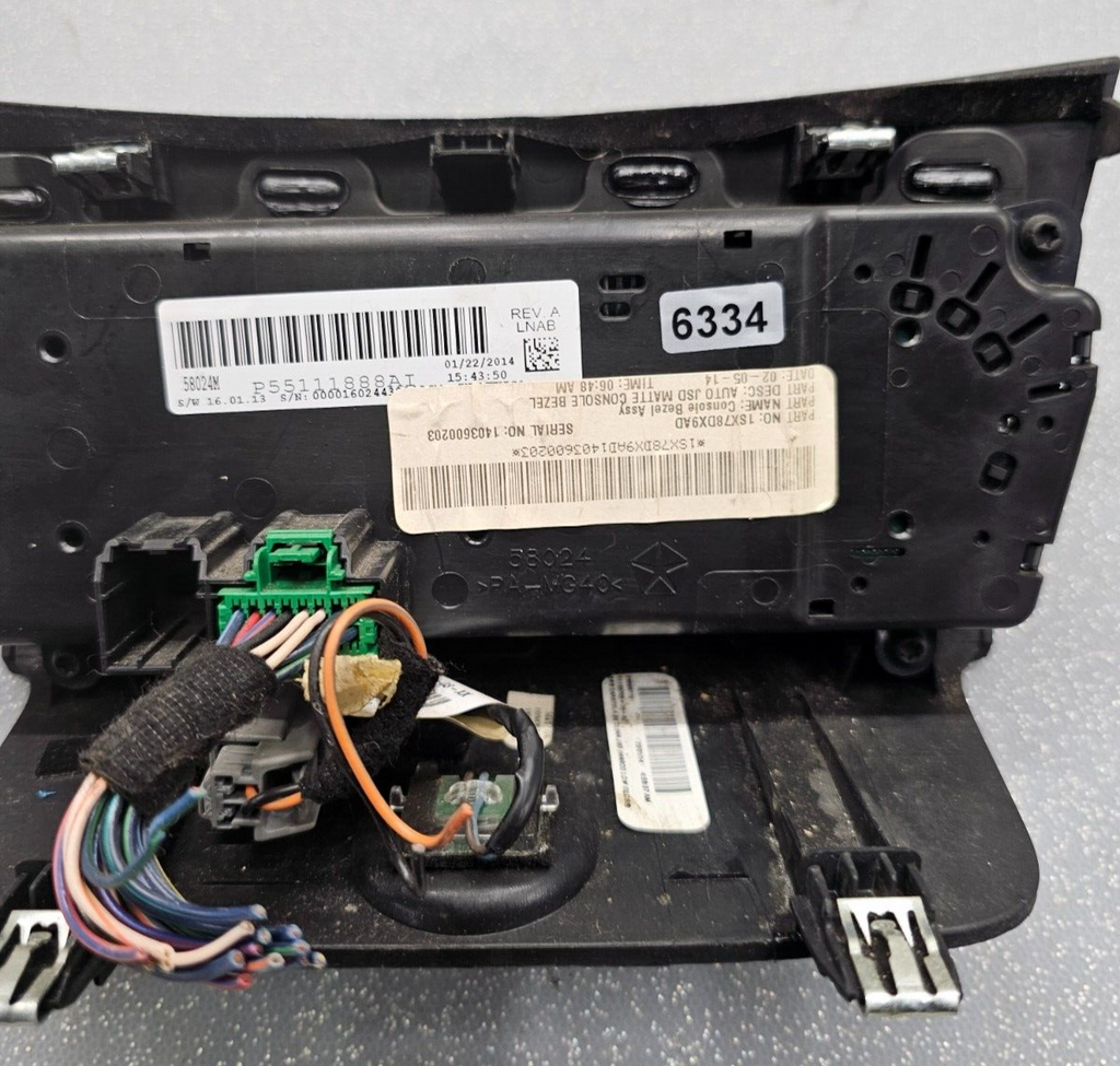 🔥11-14 CHRYSLER 200 AVENGER DASH A/C HEAT AUTOMATIC CLIMATE CONTROL CONDITIONER