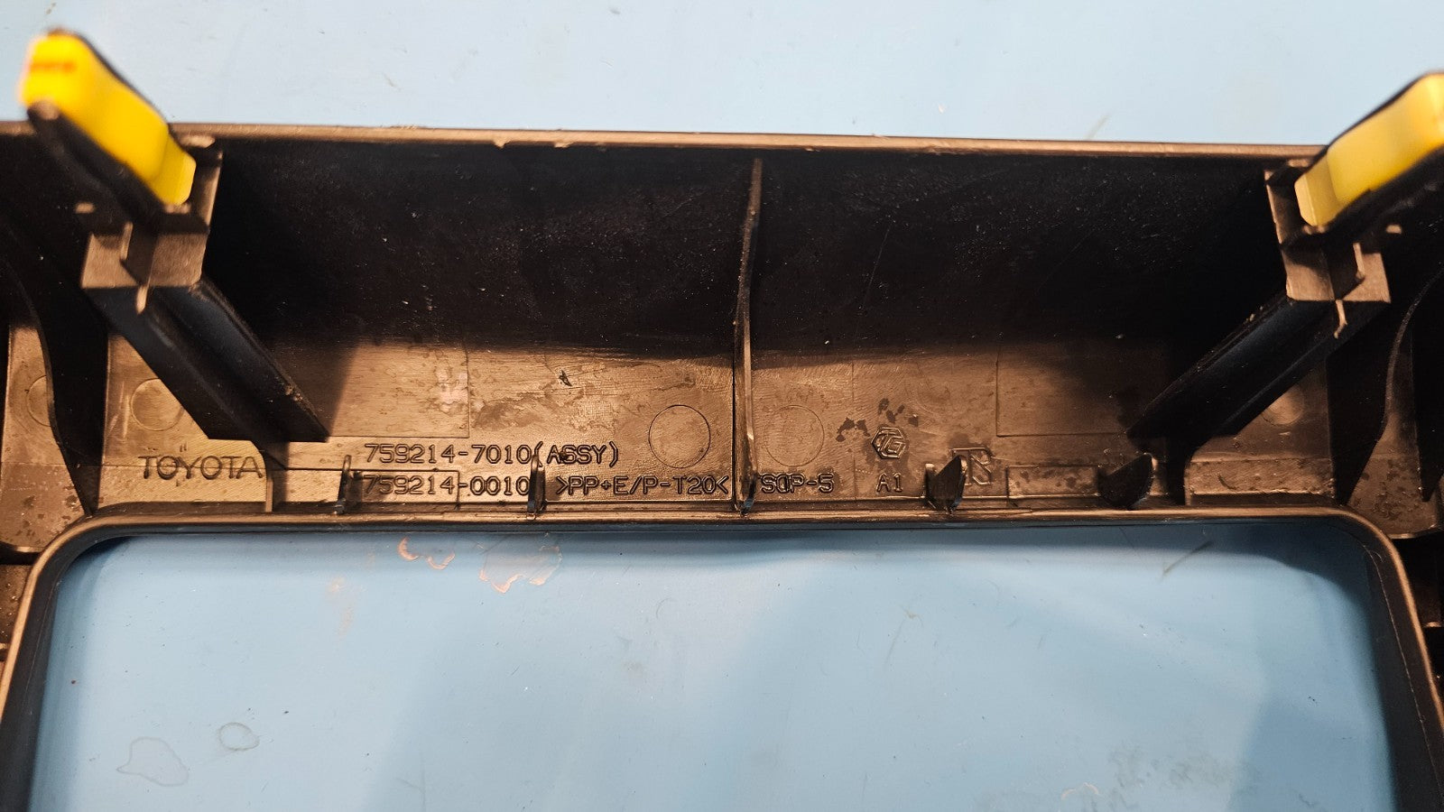 🔥04-06 Scion XB Dash AM FM Radio Stereo Display Bezel Trim Panel Tan/black OEM