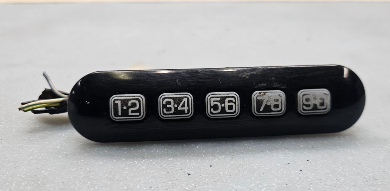 🔥05-12 Edge Escape Milan Mariner Left Driver Door Keyless Entry Number Keypad