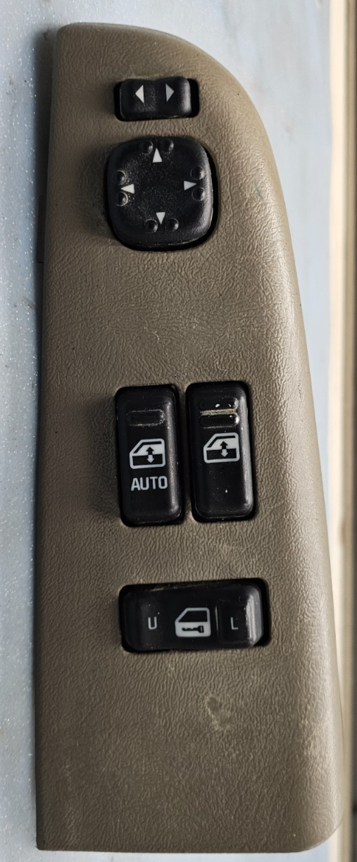 🔥99-02 Chevy Tahoe Suburban GMC Yukon Master Power Window Door Switch TAN 