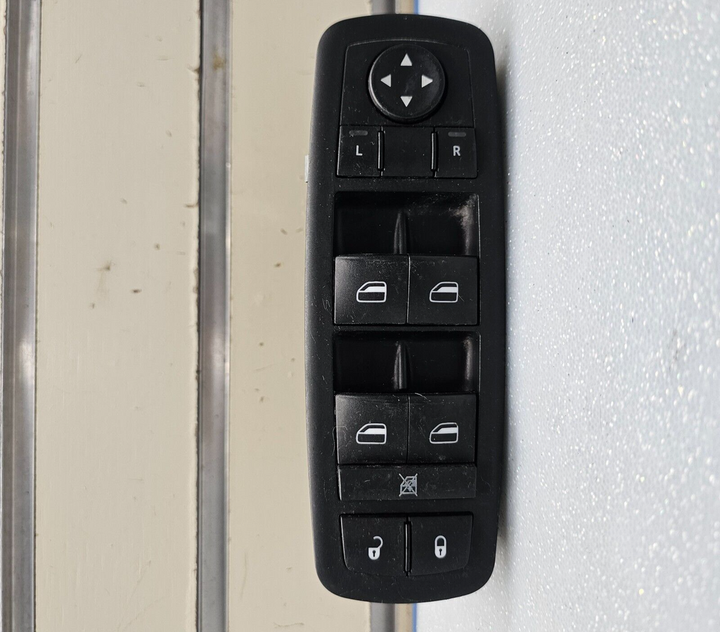 🔥12-16 Grand Caravan Town Country Master Left Driver Window Switch BLACK WS29