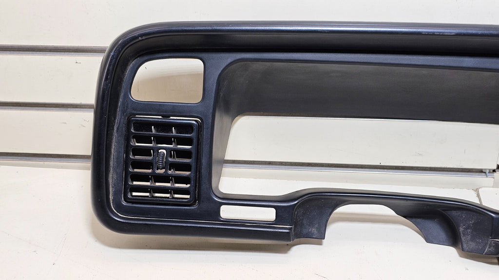 🔥94-97 Dodge Ram Dash Instrument Speedometer Cluster Trim Bezel Panel Black