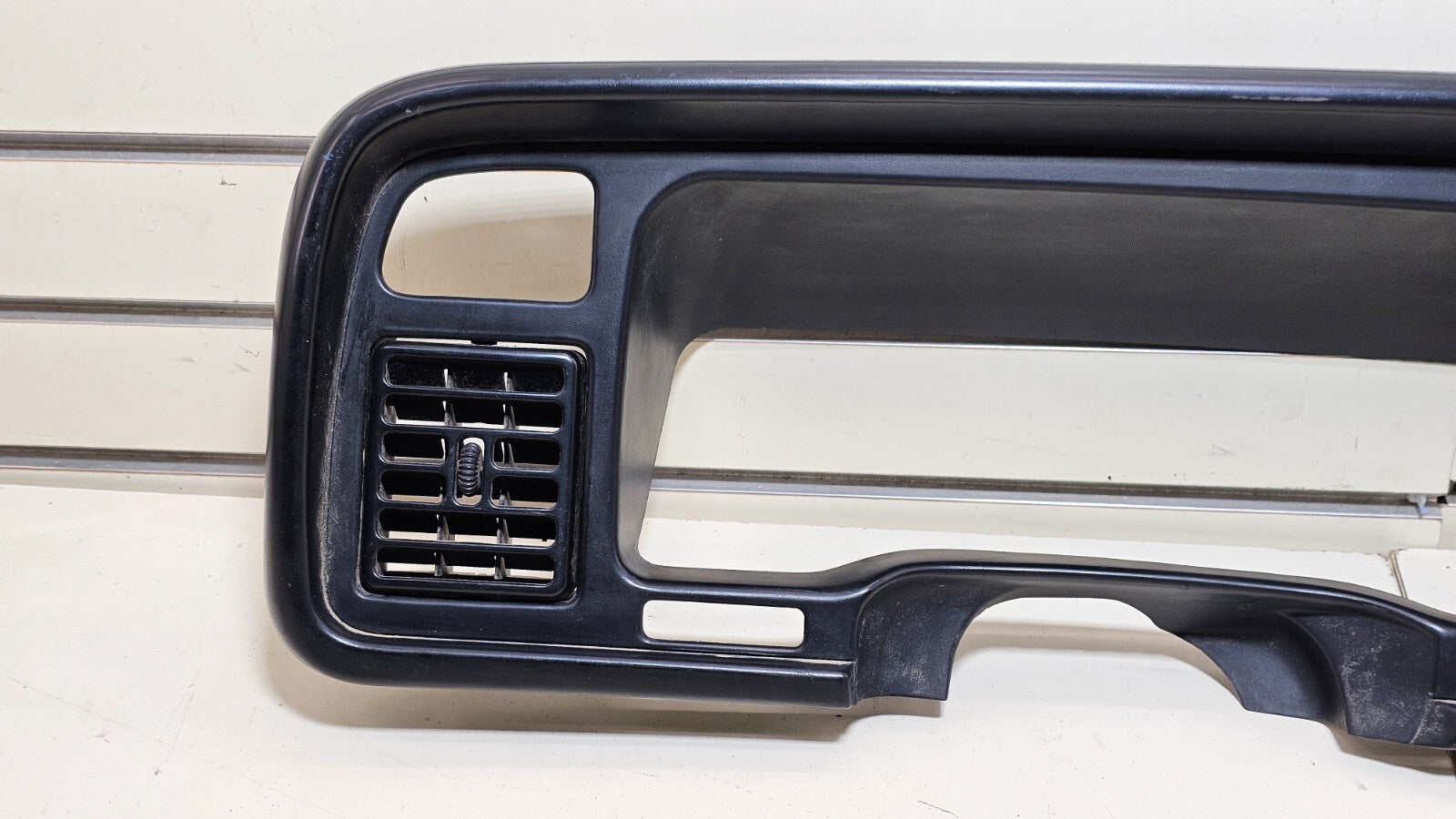 🔥94-97 Dodge Ram Dash Instrument Speedometer Cluster Trim Bezel Panel Black