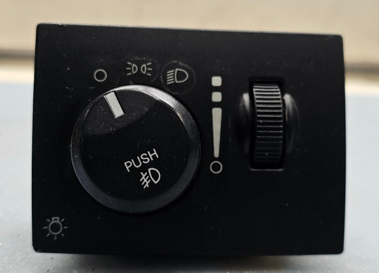 🔥05-10 Chrysler 300 Charger Magnum Headlight Headlamp Switch Black HS4