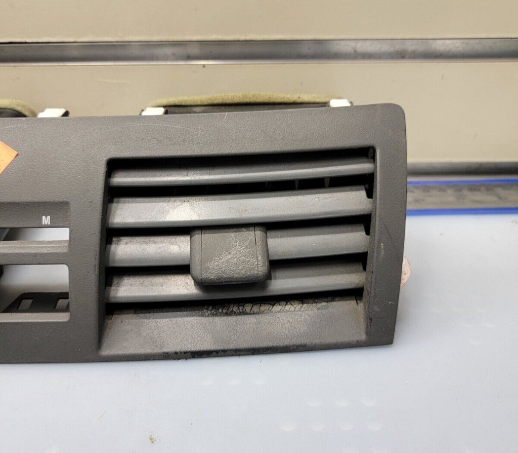 🔥2007-2011 Toyota Camry Dash Center Air Vents Trim Insert Heater BLACK OEM