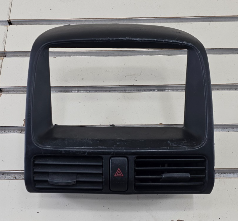 🔥02-06 Honda CR-V Center Panel Air Vent Grille Radio Bezel Black Assembly OEM