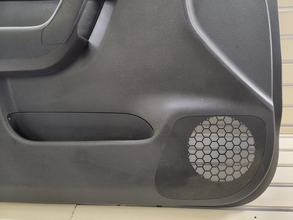06-10 HUMMER H3 driver LEFT FRONT DOOR TRIM PANEL black OEM