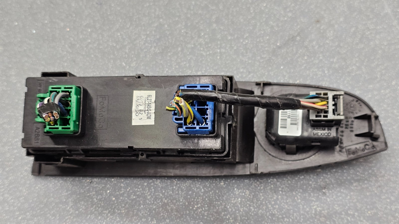 🔥08-10 Explorer F250 F350 Left Driver Master Power Door Window Switch Black