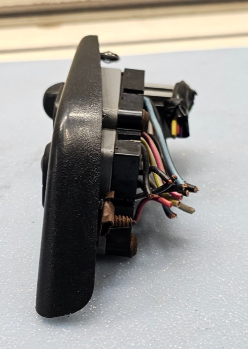 🔥92-96 Ford F150 Driver Door Power Lock Window Master Switch BLACK OEM
